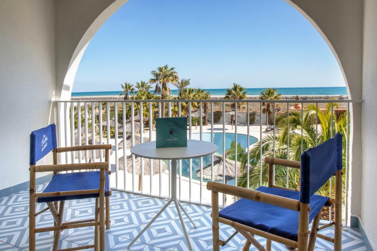 Les Bulles De Mer - Hotel & Spa Sur La Plage Saint-Cyprien  Exterior foto